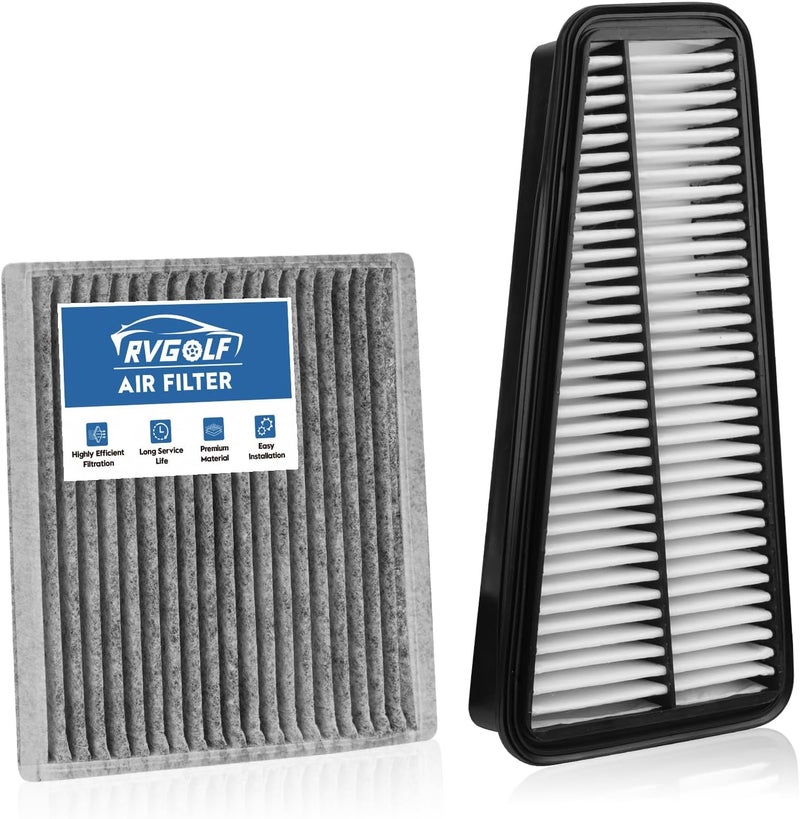 RVgolf Store Engine+Cabin Air Filters Kit Fit for 2003-2009 Toyota 4RUNNER 4.0L, 2007-2009 FJ CRUISER 4.0L Engine Air Filter Set Car for My Car Automotive Accessories CF9846A CA9683 - Image 1